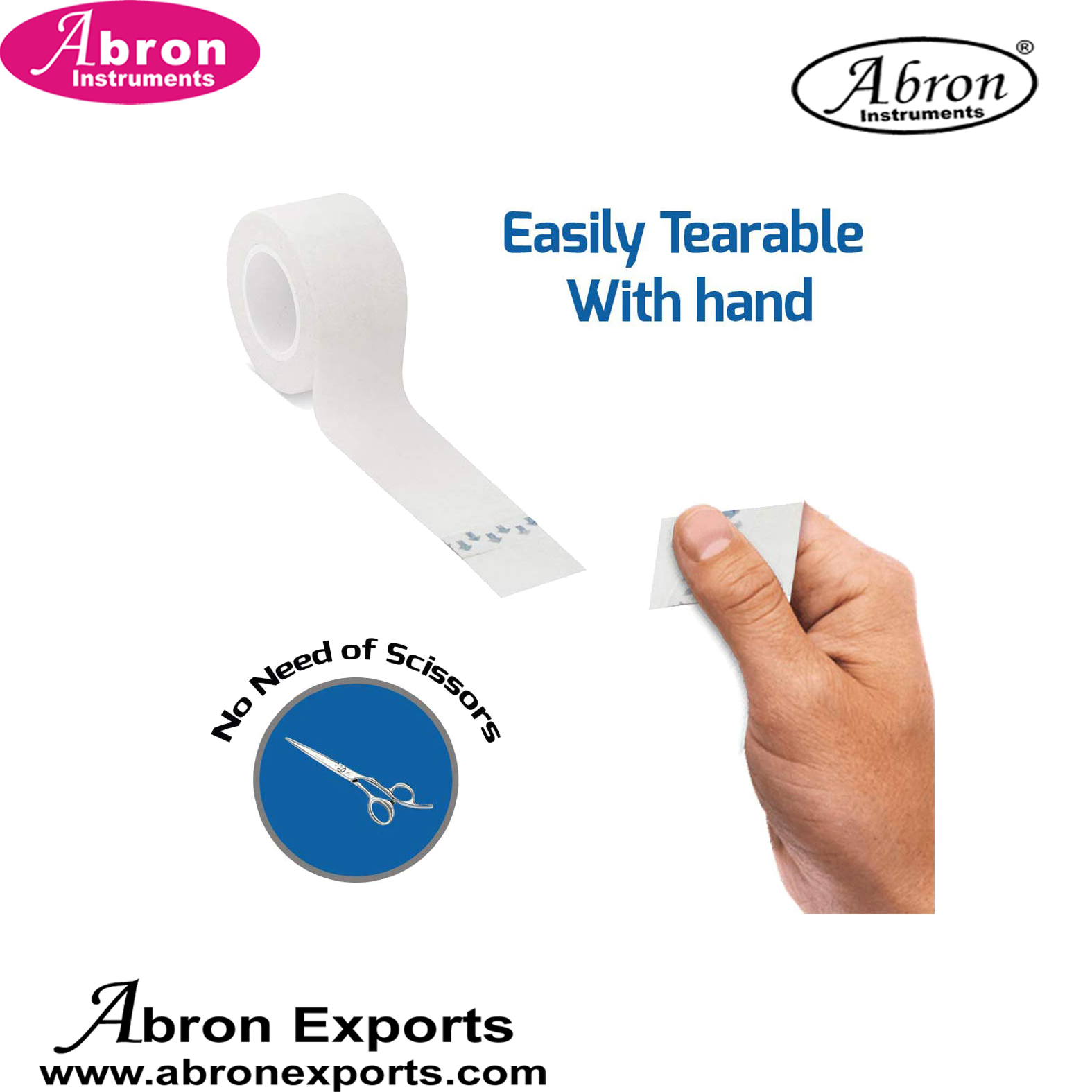 Surgical Bandage Cotton Bandage Tape tearable for dressing surgical first air Abron ABM-2522BT90 